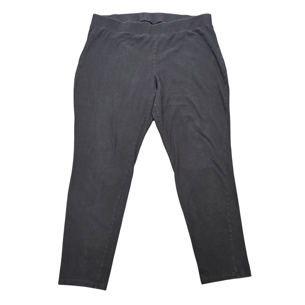 Torrid High Rise Slim Leggings Women's Size 3 Black Pull On Cotton Spandex Blend